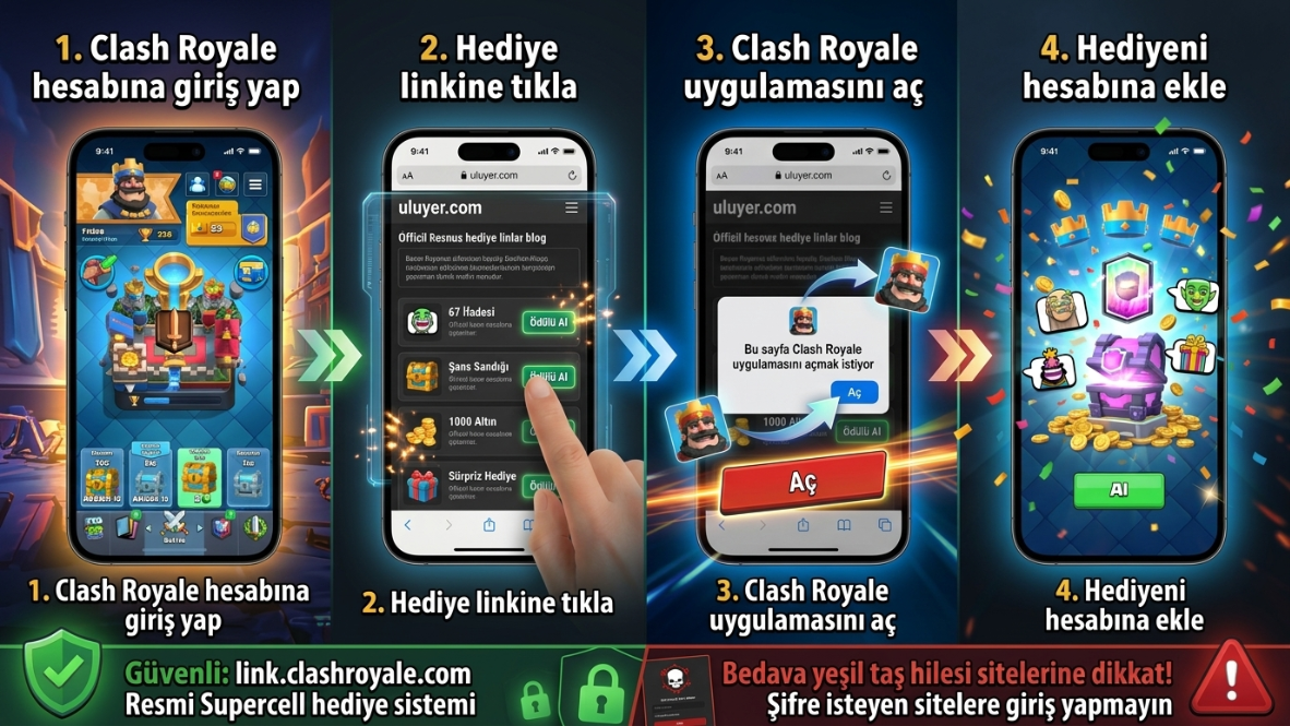 Clash Royale Ücretsiz Hediye Linkleri 2026 Clash Royale Ücretsiz Hediye Linkleri 2026